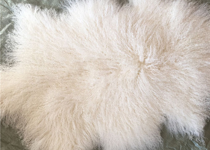 Coperte dell'interno del Tibet dell'agnello della pelliccia del tiro della coperta della pelliccia lunga genuina dei meticci per la casa